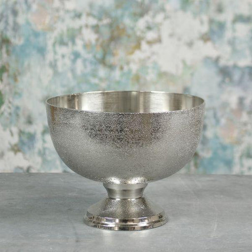 Silver Mayfair Bowl (Small) Decorative Metal Bowl - Lost Land Interiors