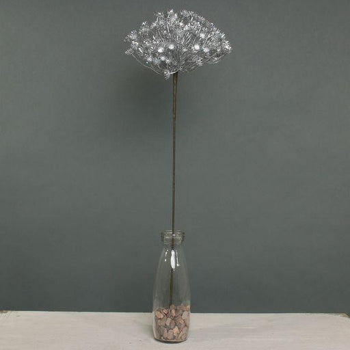 Silver Metallic Allium with Giltter - Lost Land Interiors
