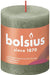Fresh Olive Bolsius Rustic Shine Pillar Candle (80mm x 68mm) - Lost Land Interiors