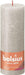Bolsius Rustic Shine Sandy Grey Pillar Candle (190mm x 68mm) - Lost Land Interiors