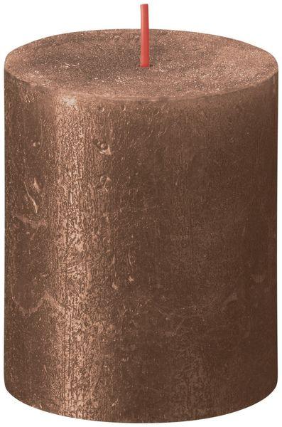 Bolsius Rustic Shimmer Metallic Candle - Copper (80mm x 68mm) - Lost Land Interiors