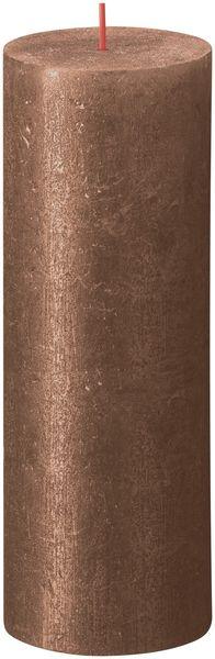 Copper Bolsius Rustic Shimmer Metallic Candle (190 x 68mm) - Lost Land Interiors