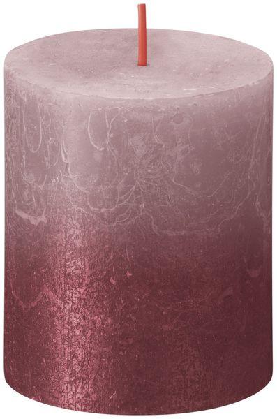 Rose Red Bolsius Rustic Metallic Candle (80 x 68mm) - Lost Land Interiors