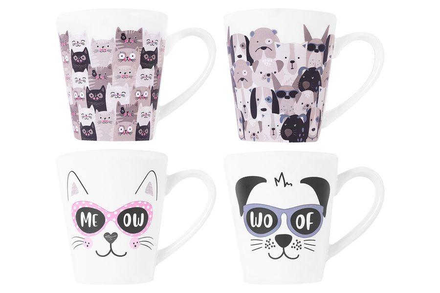 Assorted Cat and Dog Design Mugs (11oz) - Lost Land Interiors