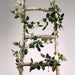 White Rose Rattan Garland Artificial Flowers and Foliage - Lost Land Interiors