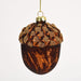 Glass Acorn Shaped Bauble (8cm) - Lost Land Interiors