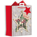 Wooden-effect Medium Christmas Gift Bags - Lost Land Interiors