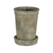 Small Cement  Countryside Paysanne Planter 11cm x 6cm - Lost Land Interiors