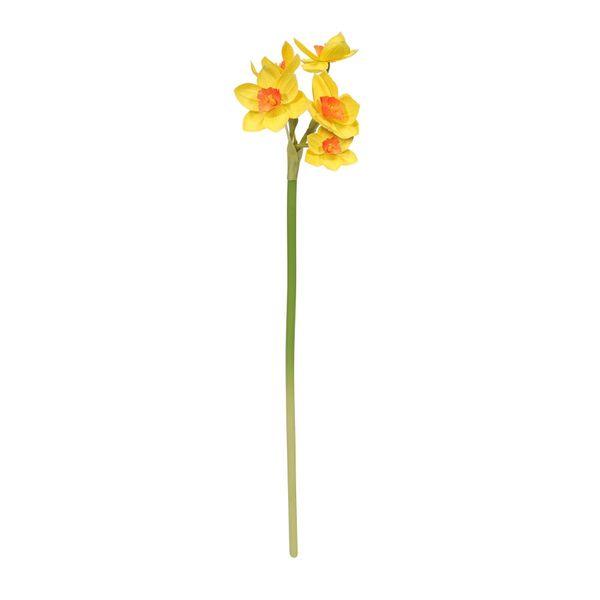 Artificial Daffodil Yellow/Orange 34cm Monet mini - Lost Land Interiors