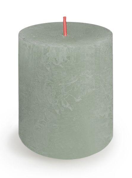 Jade Green Bolsius Rustic Shine Candle (80 x 68mm) - Lost Land Interiors