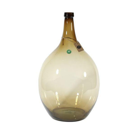 Large Brown Artisan Eco Bottle (48cm x 29cm)Demi John Bottle - Lost Land Interiors