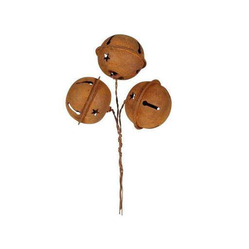 3 6cm Bells on a wire (Rusty) - Lost Land Interiors