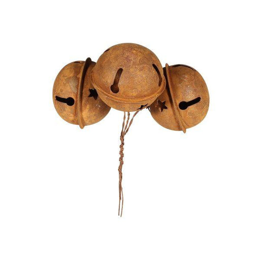 3 5cm Bells on a wire (Rusty) - Lost Land Interiors
