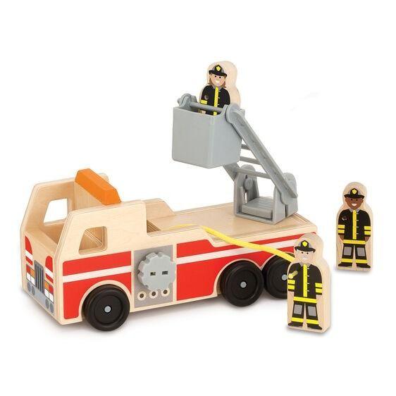 Wooden Fire Engine - Lost Land Interiors