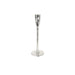 Organic Covent Garden Candle Stick Raw Silver (H20cm) - Lost Land Interiors