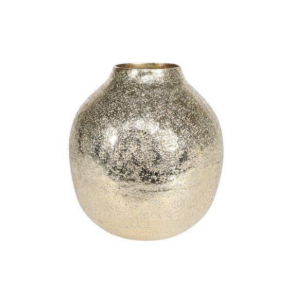 Covent Garden Cafe Vase Bright Gold (H11cm) - Lost Land Interiors