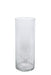 Tall Clear Cylinder Glass Vase 30 x 12cm Hot Cut Vase Flower Vases - Lost Land Interiors