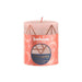 Bolsius Pink & Print Rustic Silhouette Candle (80mm x 68mm) - Lost Land Interiors