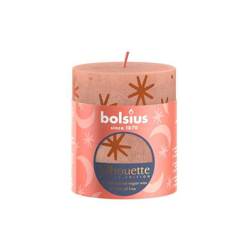 Bolsius Creamy Caramel Rustic Silhouette Candle (80mm x 68mm) - Lost Land Interiors