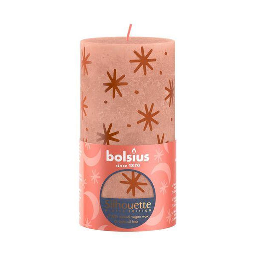 Bolsius Creamy Caramel Rustic Silhouette Candle (130mm x 68mm) - Lost Land Interiors