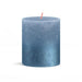 Sky Blue and Blue Bolsius Sunset Pillar Candle (80mm x 68mm) - Lost Land Interiors