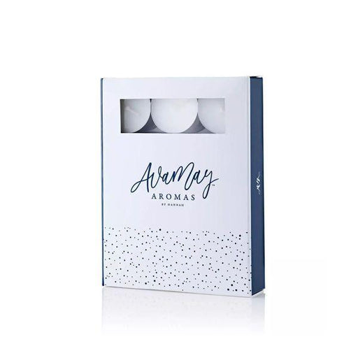 Ava May White Unscented Tealights (x24) - Lost Land Interiors