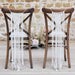 Macrame Wedding Chair Decorations x 2 - Lost Land Interiors
