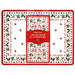 Christmas Joy Placemat & Coaster Set (Pack of 4) - Lost Land Interiors