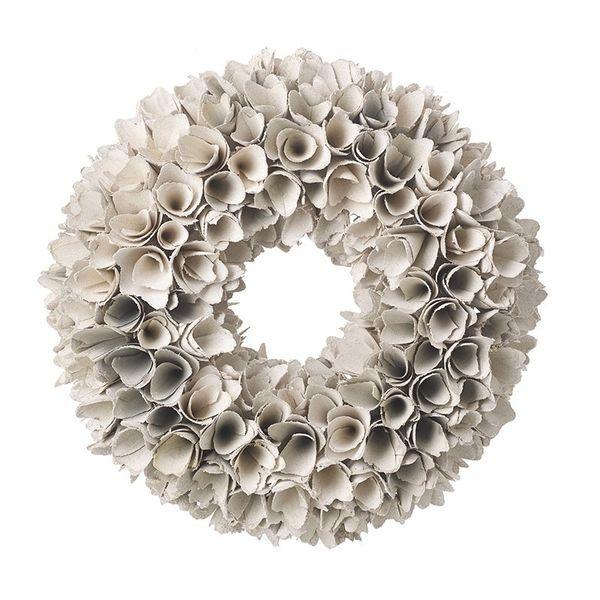 Cream Cones Wreath (32cm) - Lost Land Interiors
