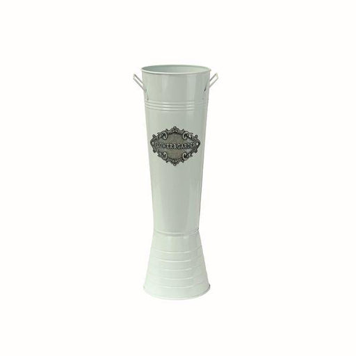 White Slim Flower Vase (52cm) - Lost Land Interiors