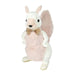 Standing Pink Velvet Fur Squirrel with Bow Tie (40cm) - Lost Land Interiors