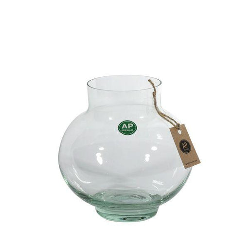 ECO Elegant Globe (15 x 15cm) Glass Vase - Lost Land Interiors