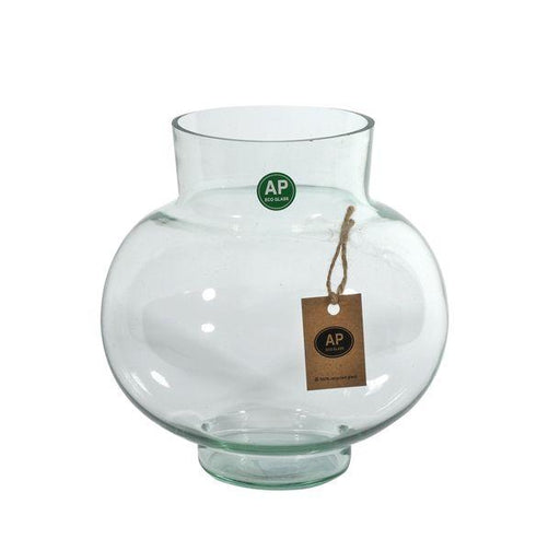 ECO Elegant Globe (19 x 19cm) Glass Vase - Lost Land Interiors