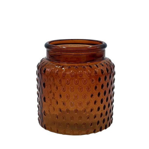 Pickwick Glass Jar Brown Honey (H11 x 10cm) - Lost Land Interiors