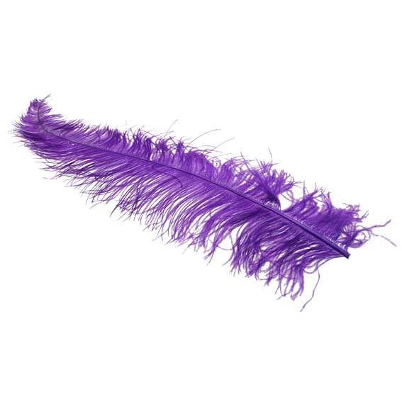 Purple Ostrich Feathers x5 - Lost Land Interiors