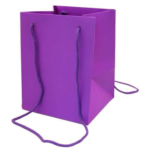 Purple Hand Tie Bag - Lost Land Interiors
