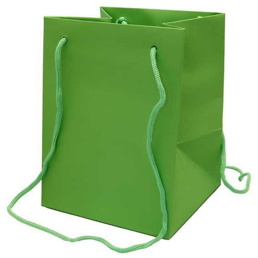 Green Hand Tie Bag Gift Paper Bag with String - Lost Land Interiors