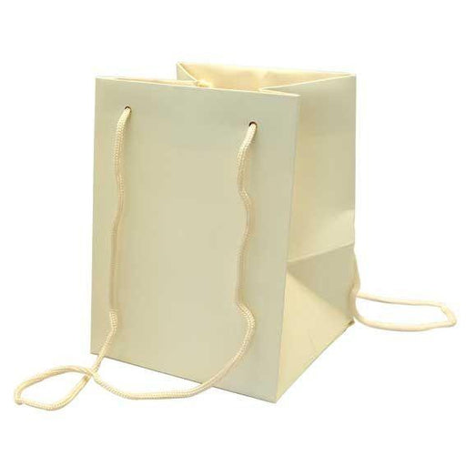 Ivory Hand Tie Bag Git Paper Bag with String - Lost Land Interiors