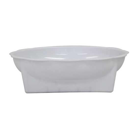 White Square/Round Dish x 25 Plastic Bowls - Lost Land Interiors