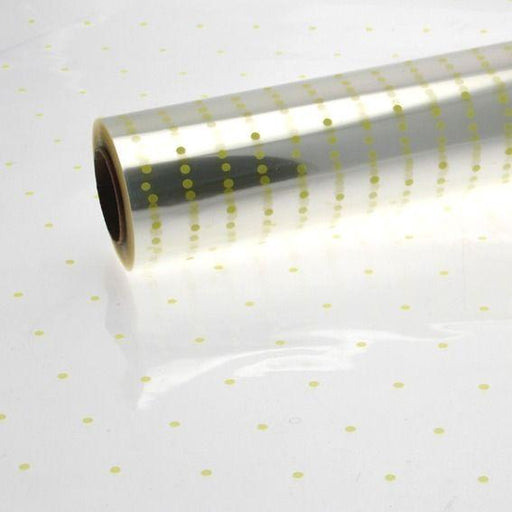 Yellow Dots Cellophane Film Packaging - Lost Land Interiors