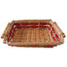 Rectangle Double Stripe Tray - Lost Land Interiors