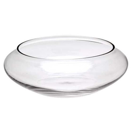 Marbella Bowl 25.5cm Oval Fishbowl Open Glass Bowl - Lost Land Interiors
