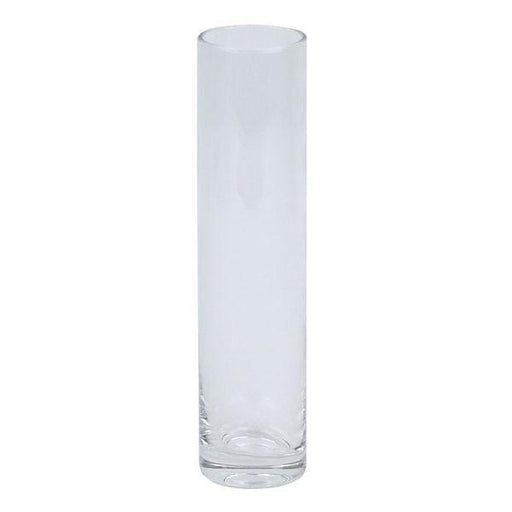 Cylinder Bud Vase Glass Vase 18cm x 4cm - Lost Land Interiors