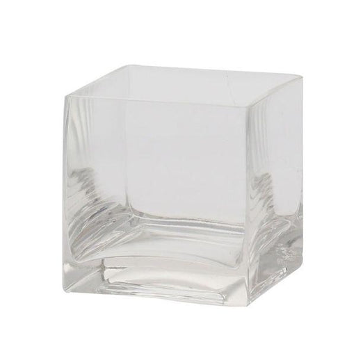 Glass Tank (8 x 8) Glass Cube Vase - Lost Land Interiors