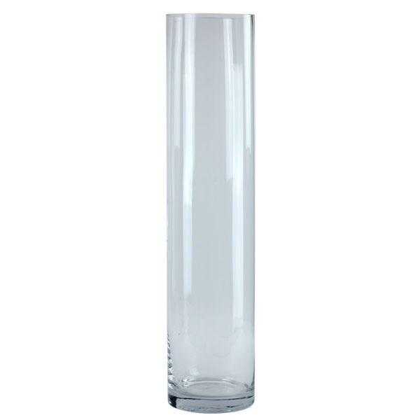 Extra Tall Glass Vase 80cm Cylinder Glass Vase - Lost Land Interiors