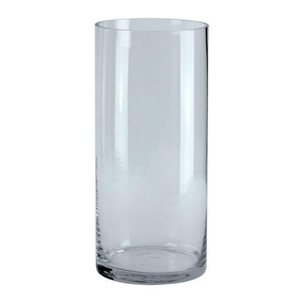 Cylinder Vase (40cm) Glass Vase - Lost Land Interiors