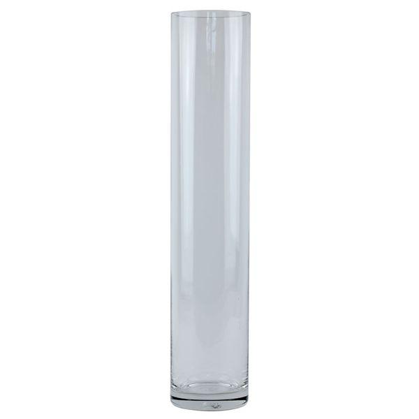 Glass Cylinder Vase (50 cm) - Lost Land Interiors