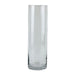 Tall Glass Cylinder Vase 40cm Flower Vase  Clear Glass - Lost Land Interiors