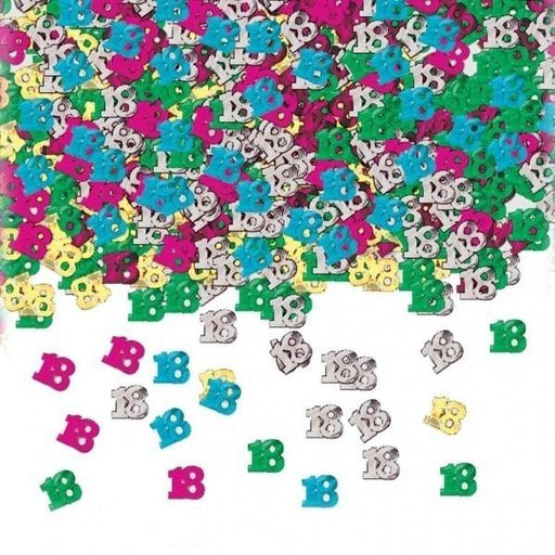 18th Birthday Multi Colours Confetti - Lost Land Interiors