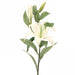 Lilium Spray Cream Artificial Silk Flowers Stems - Lost Land Interiors